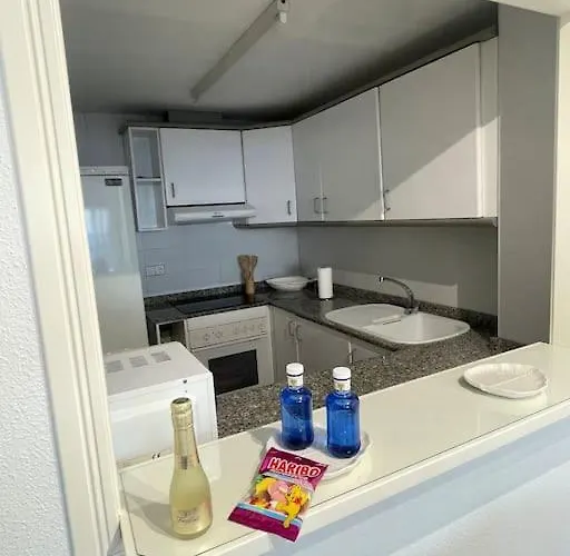 아파트 Espacio2,1a Linea,jacuzzi,piscina *