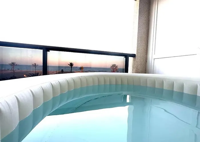 Lejlighed Espacio2,1a Linea,jacuzzi,piscina